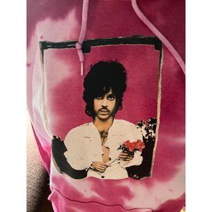Pink Prince Tie Dye Hooded L/S Collar Pullover Sweatshirt